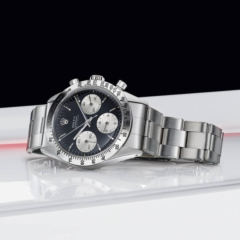 The Cosmograph Daytona, the benchmark for those with a passion for driving and speed.