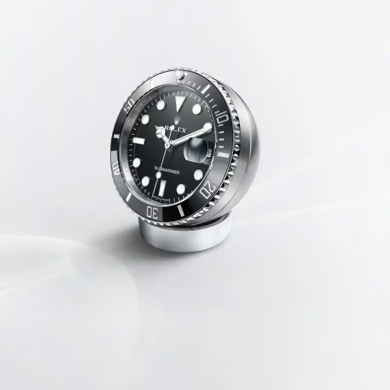 Rolex Submariner Date desk clock in Stainless steel, c909010ln-0001 at Orologeria Bastiani