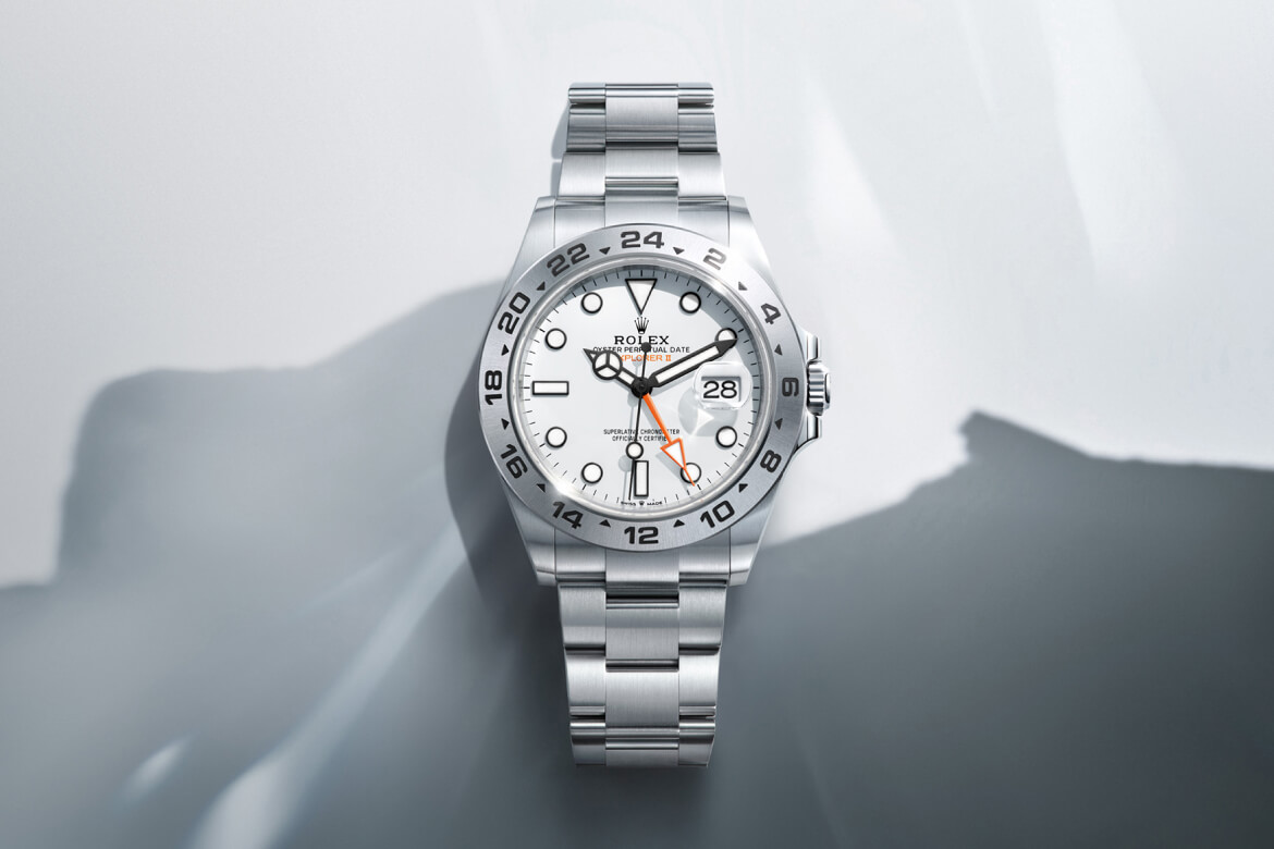 Rolex Explorer II watches - Orologeria Bastiani