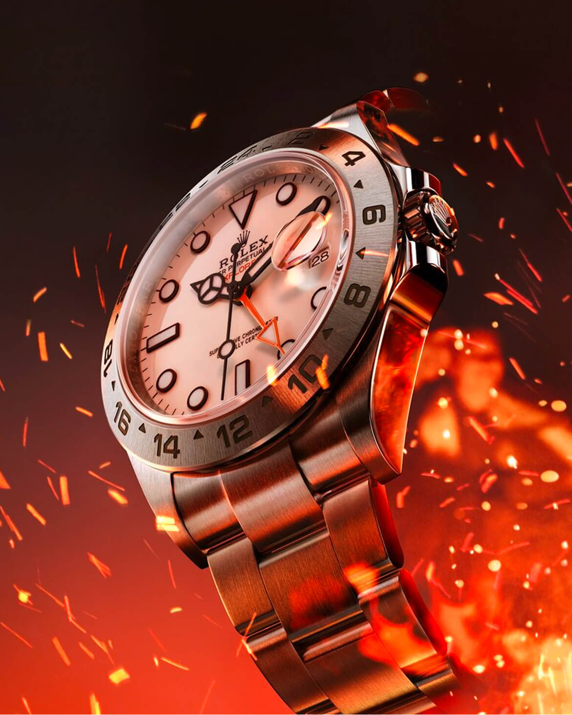 Rolex Explorer II watches - Orologeria Bastiani