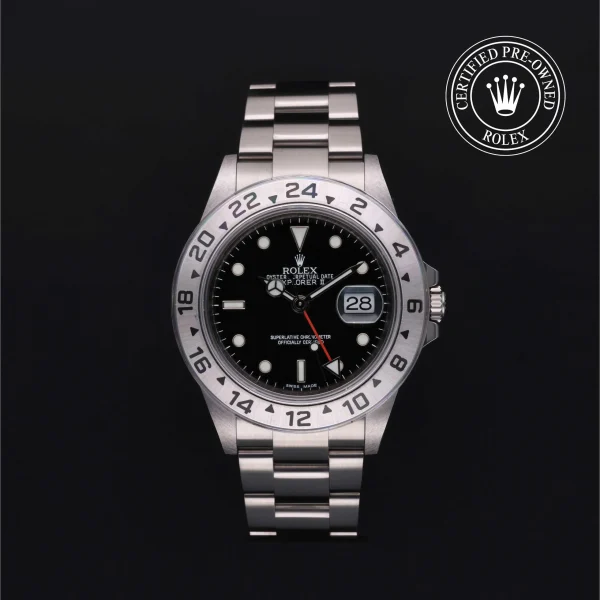rolex-certified-pre-owned-oyster-perpetual-explorer-ii-40-mm-acciaio-2010-16570-orologeria-bastiani Rolex Certified Pre-Owned Oyster Perpetual Explorer II 40 mm Acciaio 2010 16570 - Orologeria Bastiani