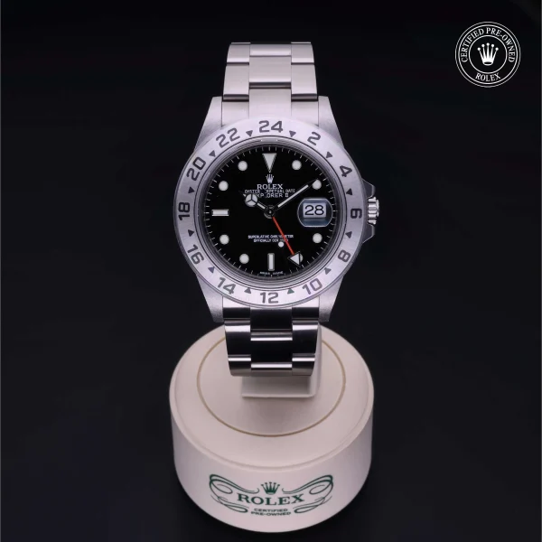 rolex-certified-pre-owned-oyster-perpetual-explorer-ii-40-mm-acciaio-2010-16570-orologeria-bastiani Gallery Image 1